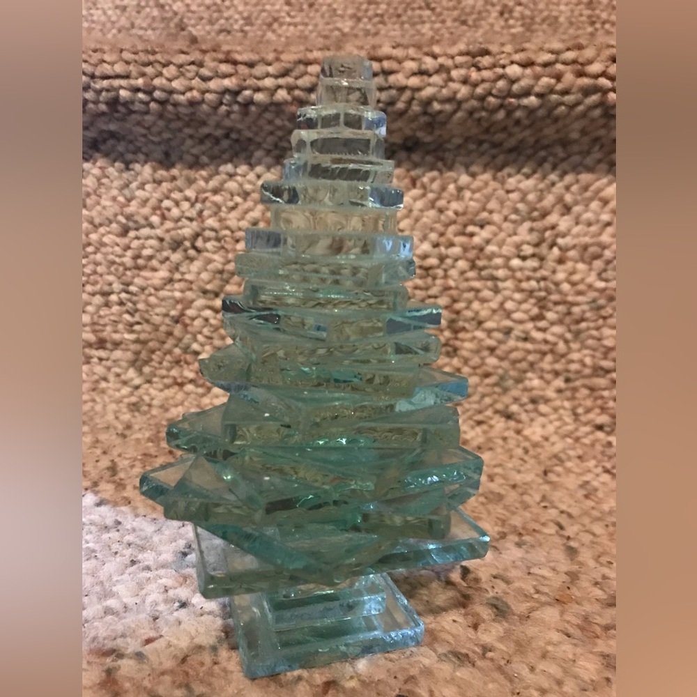 Glass Christmas Tree